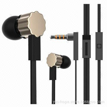Digital metal earbuds